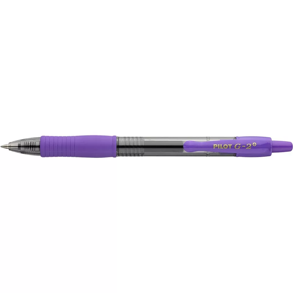 Pilot G-2-07 Plus roller, medium, violet
