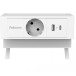 Fellowes douille Power Desk, 1 prise + 1 x USB-A + 1 x USB-C, blanc, pour les Pays-Bas