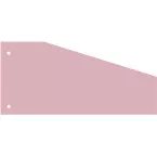 Kangaro trapezium verdeelstroken, pak van 100 stuks, roze