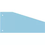 Kangaro trapezoidal dividers, pack of 100 pieces, blue