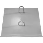 Aurora Base for Diaries or Memo Pads, PVC, Grey