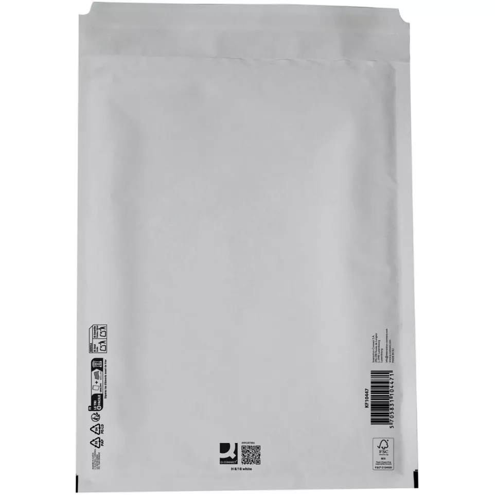 Q-CONNECT luchtkussenenveloppen, wit,...