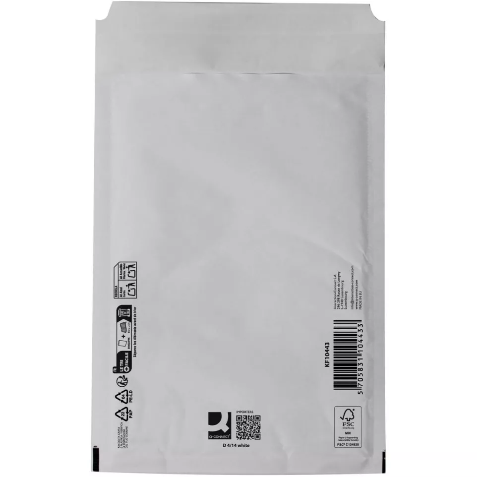 Q-CONNECT enveloppes à bulles d'air,...