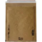 Q-CONNECT Bubble Mailers, Brown, 5-E, 240 x 275 mm, Box of 100 Pieces