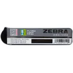 ZEBRA Mechanical Pencil Leads, 0.5 mm, HB, Pack of 12