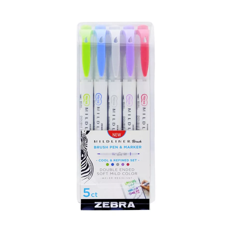 ZEBRA MILDLINER feutre pinceau et...