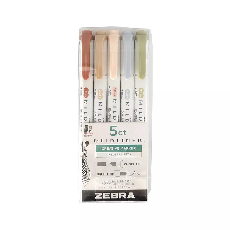 ZEBRA MILDLINER markeerstift, dubbele...