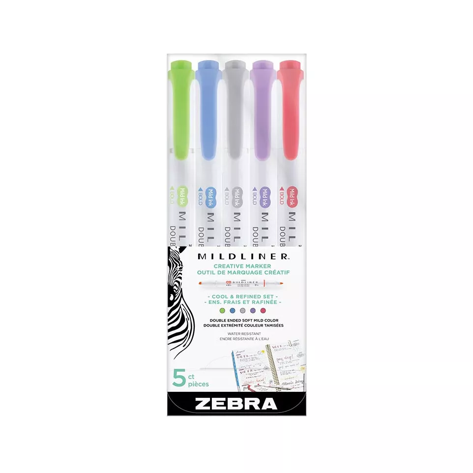 ZEBRA MILDLINER markeerstift, dubbele...