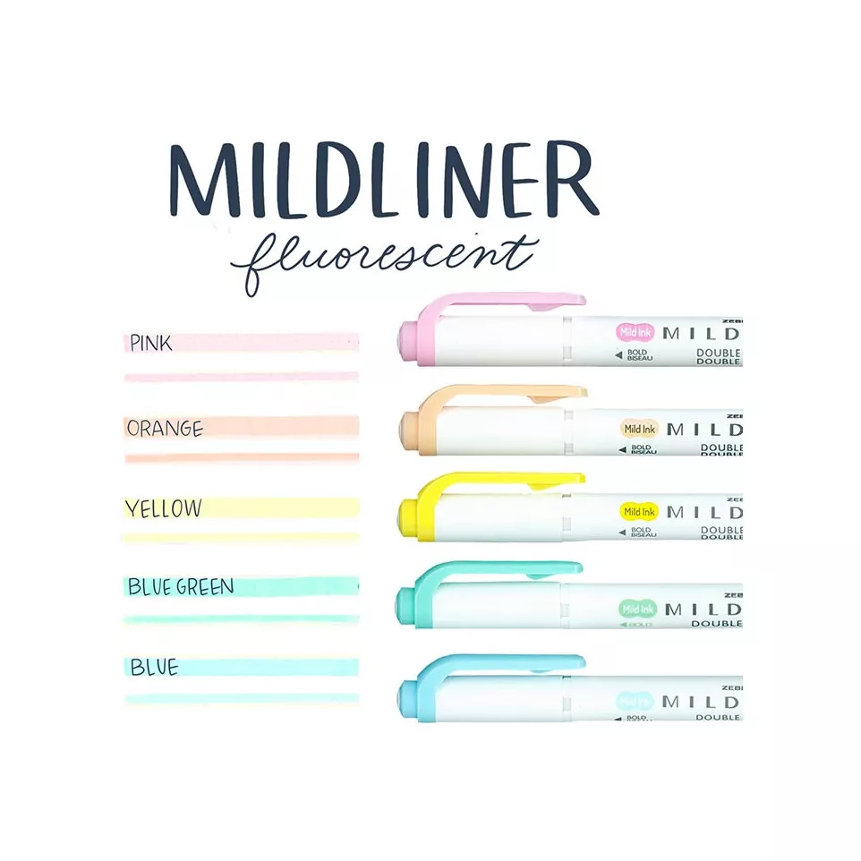 ZEBRA MILDLINER markeerstift, dubbele...