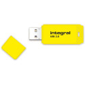 Integral Neon USB 3.0 stick, 16 GB, geel