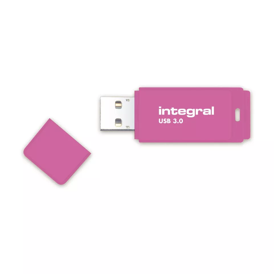 Integral Neon USB 3.0 stick, 16 GB, roze