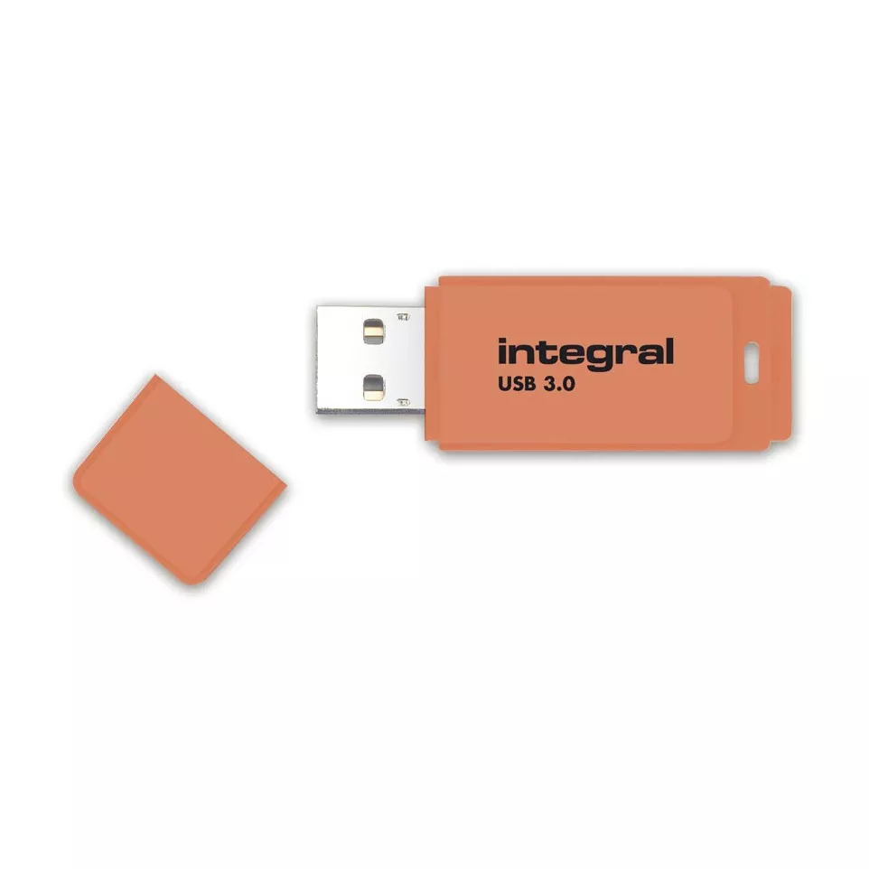 Integral Neon clé USB 3.0, 16 Go, orange
