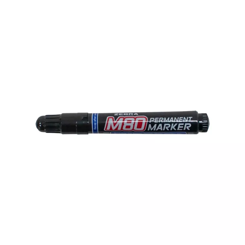 ZEBRA M80 Permanent Marker, 2 mm,...