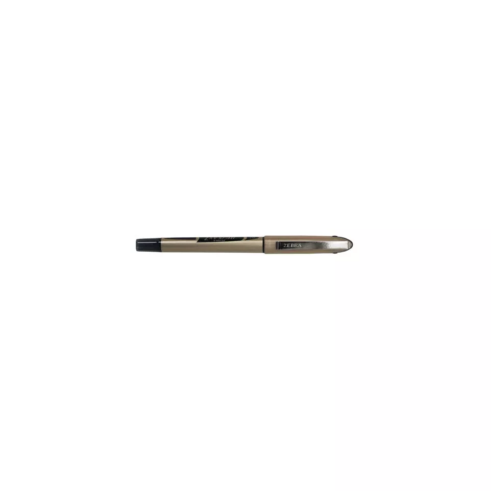 ZEBRA AX-7 Rollerball Pen, 0.7 mm, Black