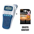 ACTION BROTHER - DURACELL: 1 x PT-H107B + FREE 1 x Plus 100% Batteries, AAA, 6 Pieces