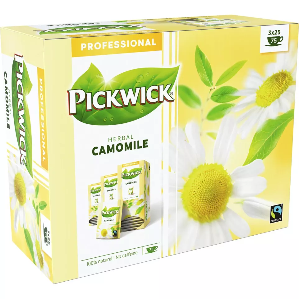 Pickwick thee, kamille , fairtrade,...