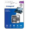 Integral carte mémoire microSDXC V30, 32 Go