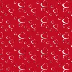 Silver Hearts Gift Wrapping Paper, 70 cm x 2 m