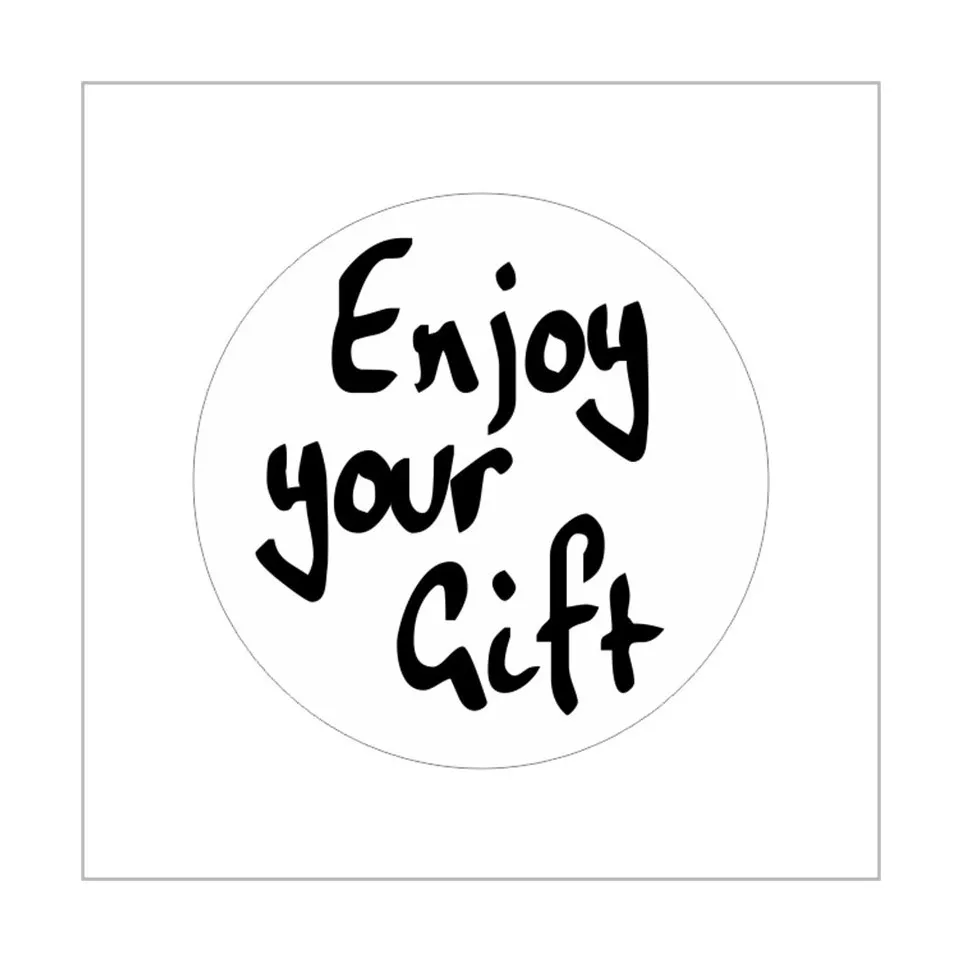 Etiket bedrukt,  op rol, diameter 39...