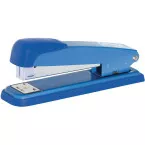 OFFICE Products metal stapler, 90 mm throat depth, 40 sheet capacity, blue