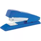 OFFICE Products metal stapler, 60 mm throat depth, 30 sheets, blue