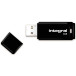 Integral USB 2.0 stick, 8 GB, zwart