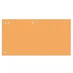 OFFICE products intercalaires, 240 x 105 mm, paquet de 100 pièces, orange