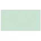 OFFICE products intercalaires, 240 x 105 mm, paquet de 100 pièces, vert