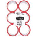 Office products packing tape, 48 mm x 46 m, red