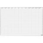 Desq planning annuel Ultra Thin, magnétique, ft 60 x 90 cm