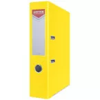 Office products cardboard lever arch file, A4, 7.5 cm spine, yellow