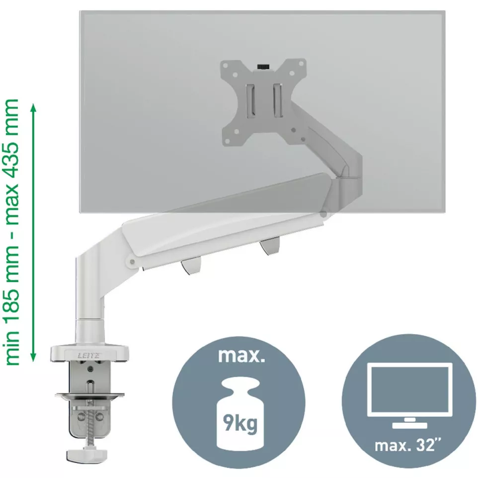 Leitz Ergo bras d'écran à faible...