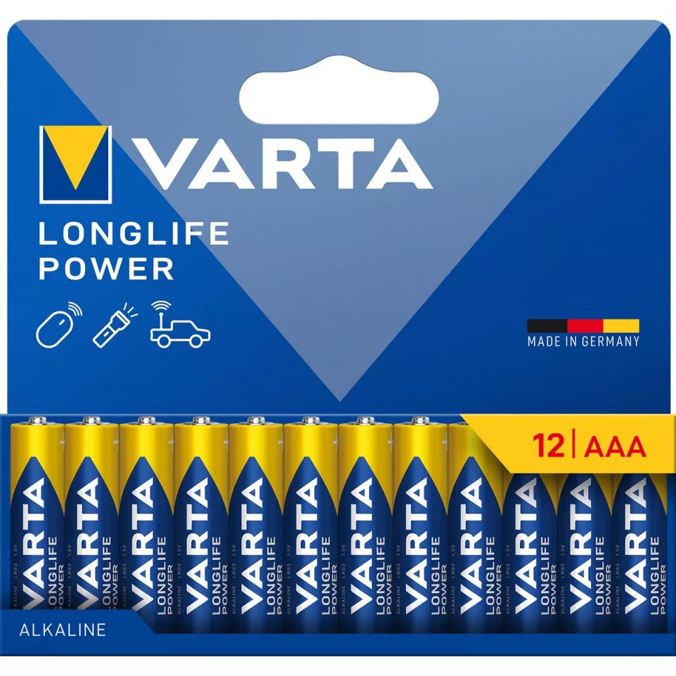 Varta batterij Longlife Power AAA,...
