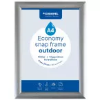 Europel Economy Waterproof Snap Frame, A4, Silver, 25 mm List
