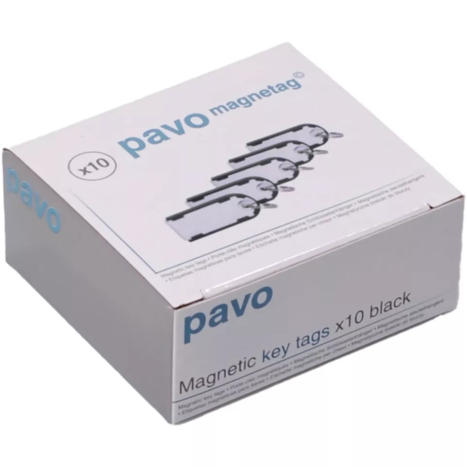 Pavo Magnettag porte-clés, paquet de...