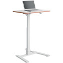 Leitz Ergo bureau assis/debout pliable, petit, manuel, sur pied