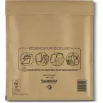 Mail Lite luchtkussenenveloppen, goud, E/2, 220 x 260 mm, doos van 200 stuks