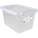 DONAU Home boîte de rangement, 15 litres, transparent
