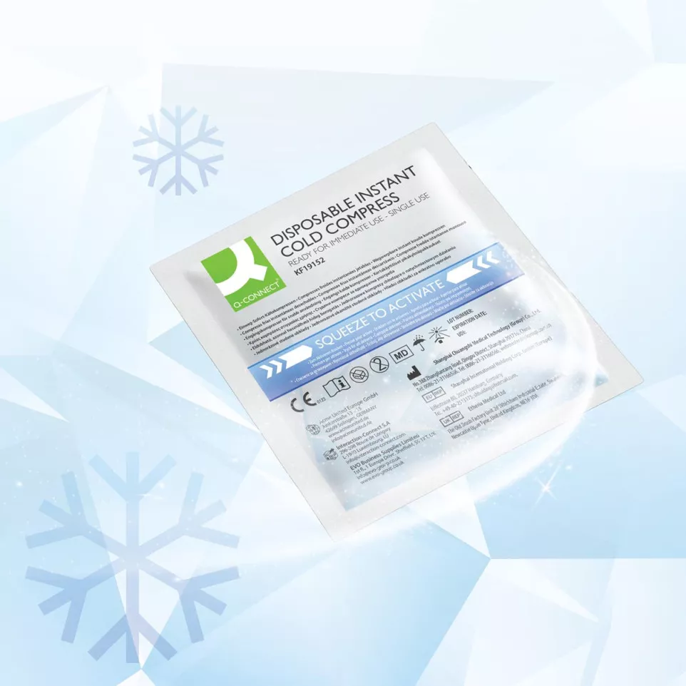Q-CONNECT compresse froide, 13 x 14...