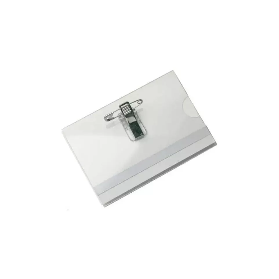 Badge avec clip combiné, ft 58 x 90...