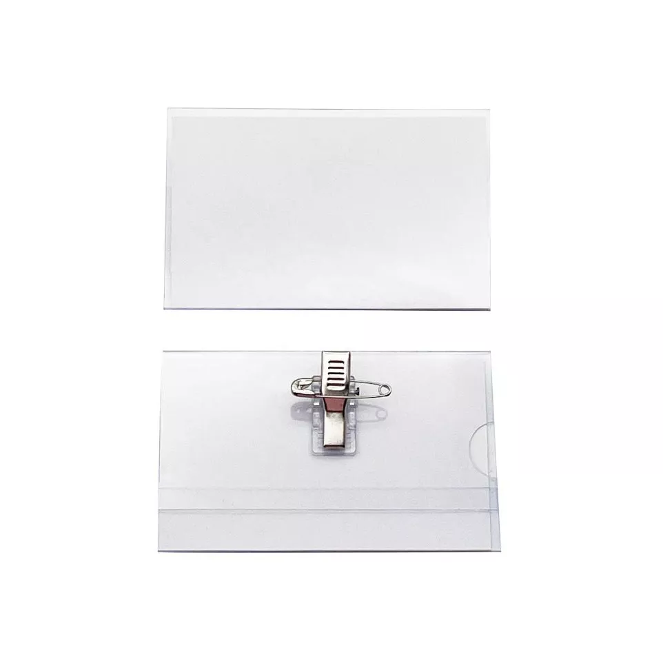 Badge met combiklem, ft 58 x 90 mm,...