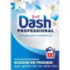 Dash Professional 2in1 Lotus Flower and Water Lily Powder Laundry Detergent, 5.5 kg, 100 loads