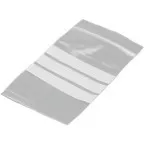 Seal Bag with Writable Surface and Eyelet 230 x 320 mm 50 Microns Pack of 1000