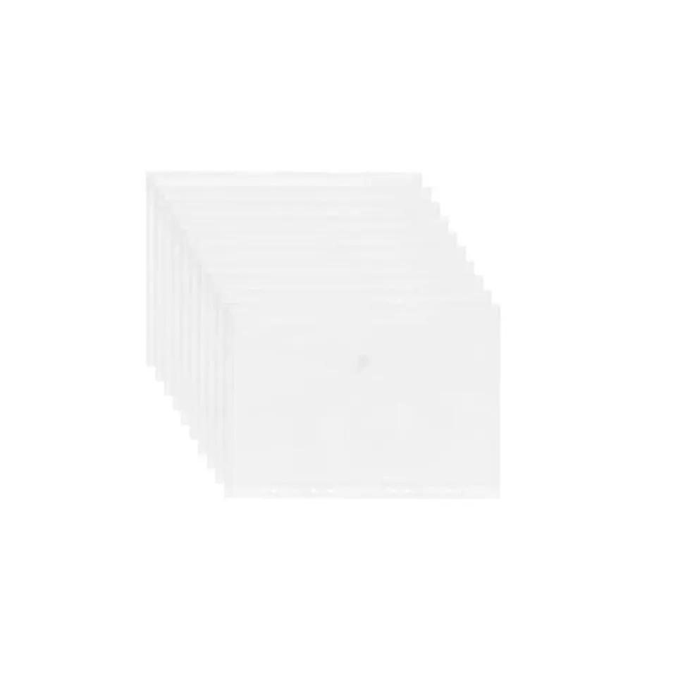 A4 Document Pockets Velcro Closure...