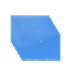 Documentenmap, met velcro sluiting, ft A4, geperforeerd, blauw, pak van 10 stuks