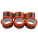 Ruban adhésif d'emballage fragile, ft 50 mm x 66 m, orange