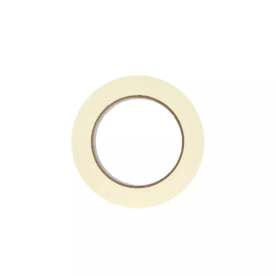 Masking Tape, 19 mm x 50 m, White/Cream