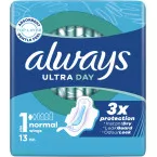Always Ultra Day maandverband Normal, pak van 13 stuks