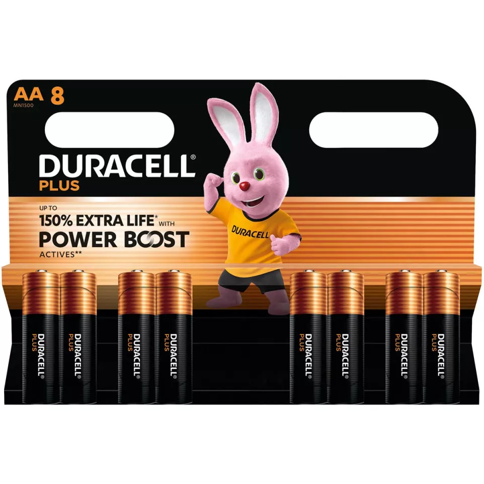 Duracell batterij Plus 100% AA,...