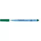Staedtler Lumocolor uitwisbare pen, schrijfbreedte: 0,6 mm, groen